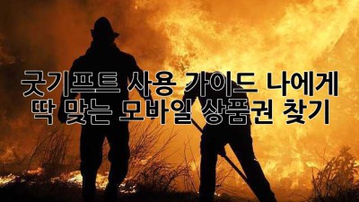 굿기프트 사용 가이드: 나에게 딱 맞는 모바일 상품권 찾기